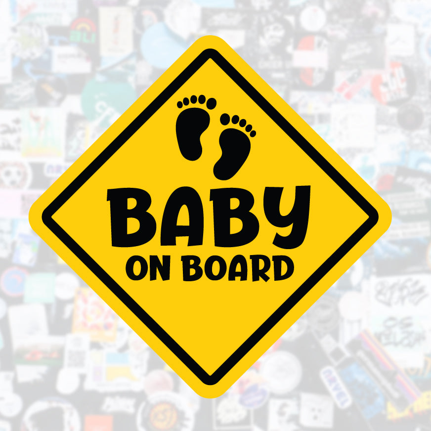 baby on board pin