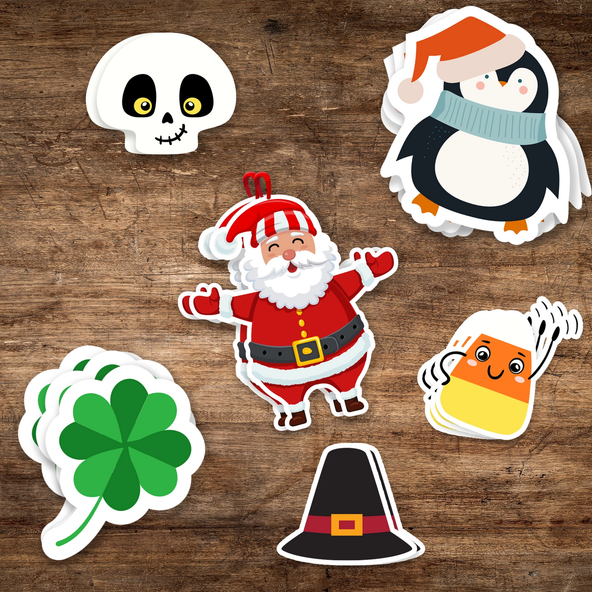 Custom Holiday Stickers