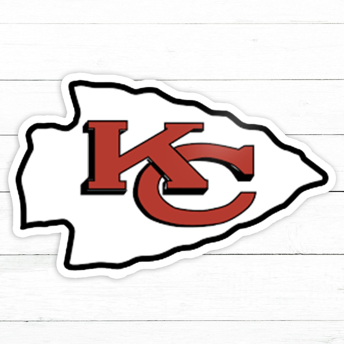 Kansas City Chiefs Home State Vinyl Sticker