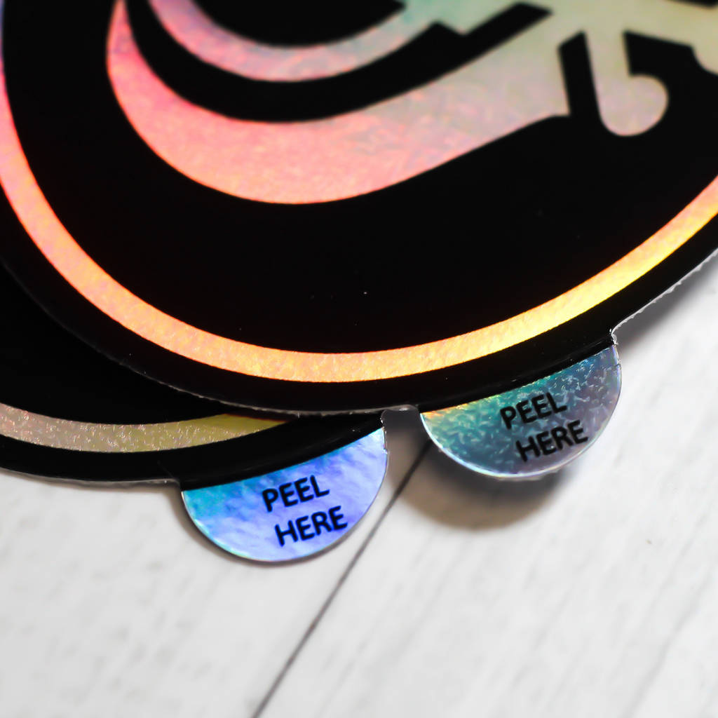 Peel Tab Stickers | Easy Peel Vinyl Stickers – CustomStickers.com