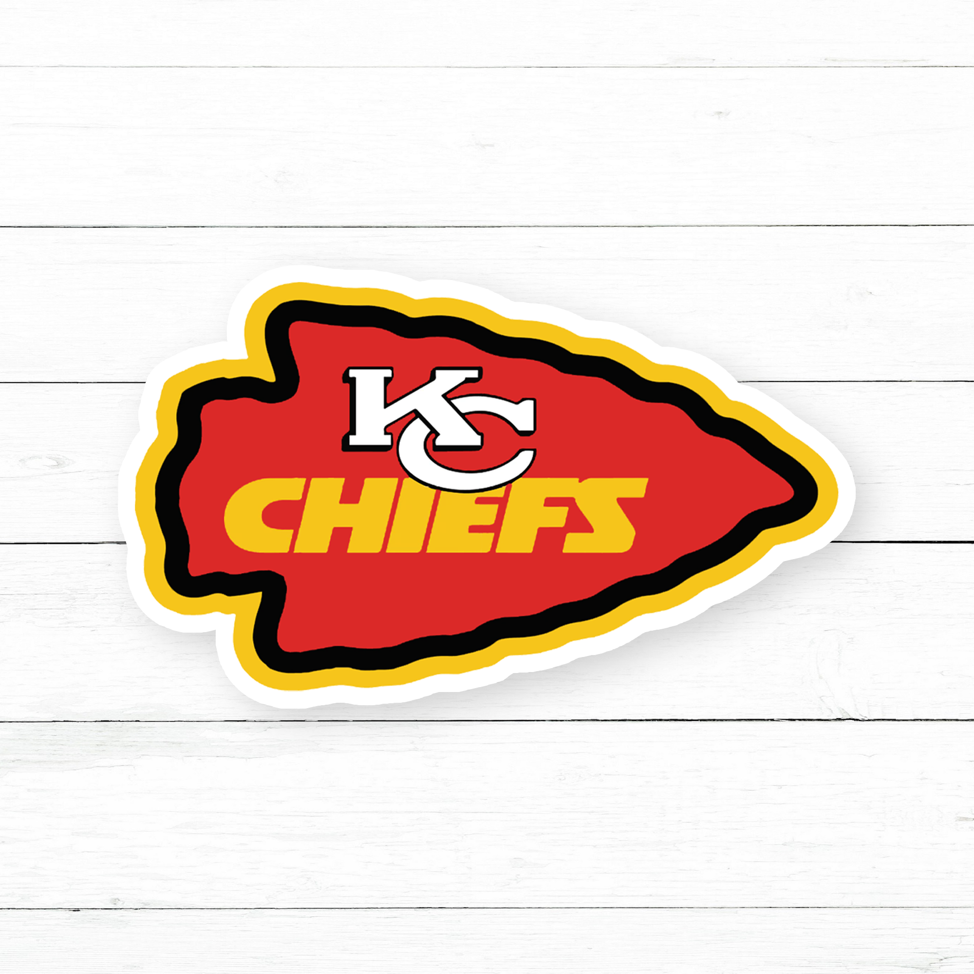 KC Grid - Chiefs Sticker