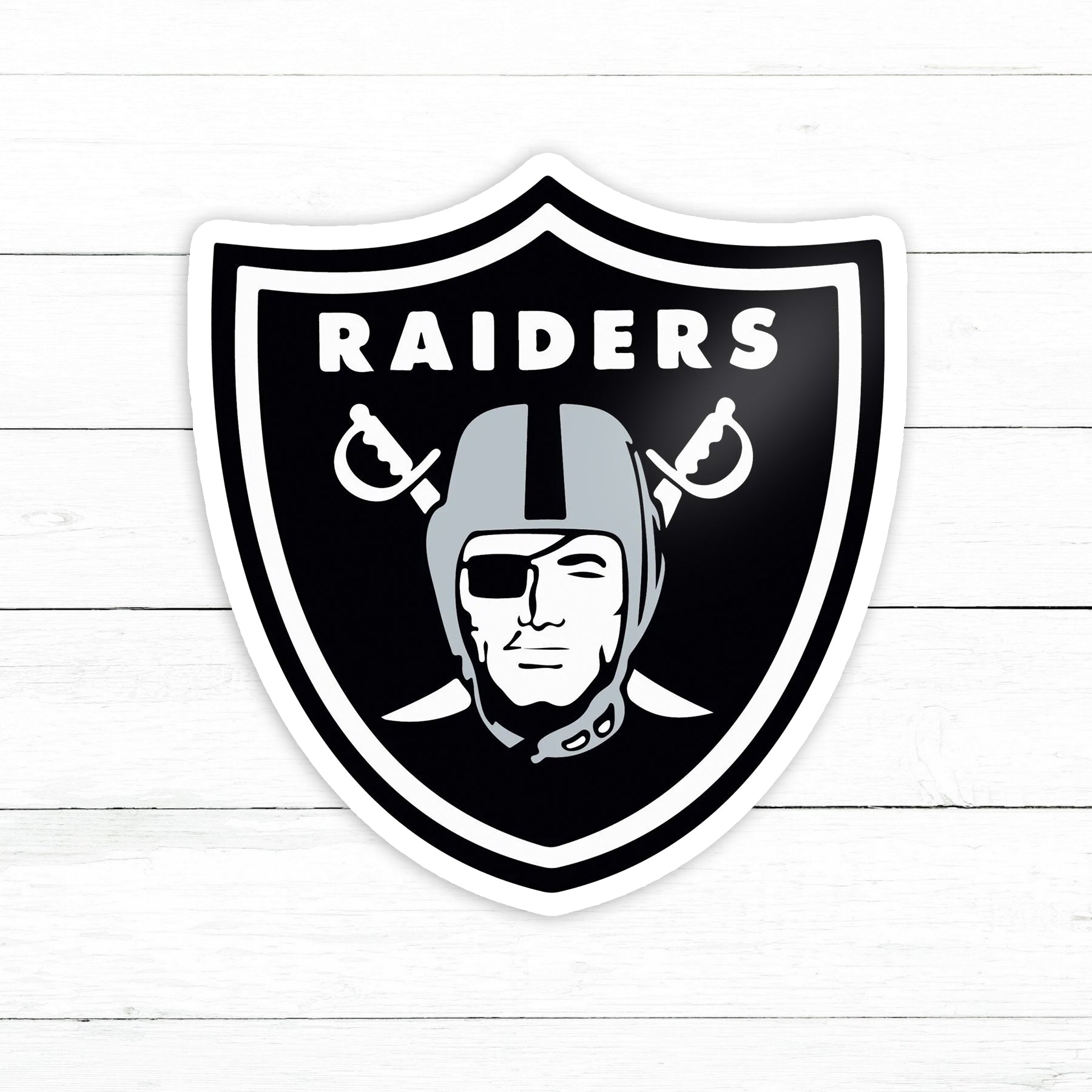 Raider Sticker Design Las Vegas Raiders Sticker | Waterproof Vinyl Decal | 3in ...