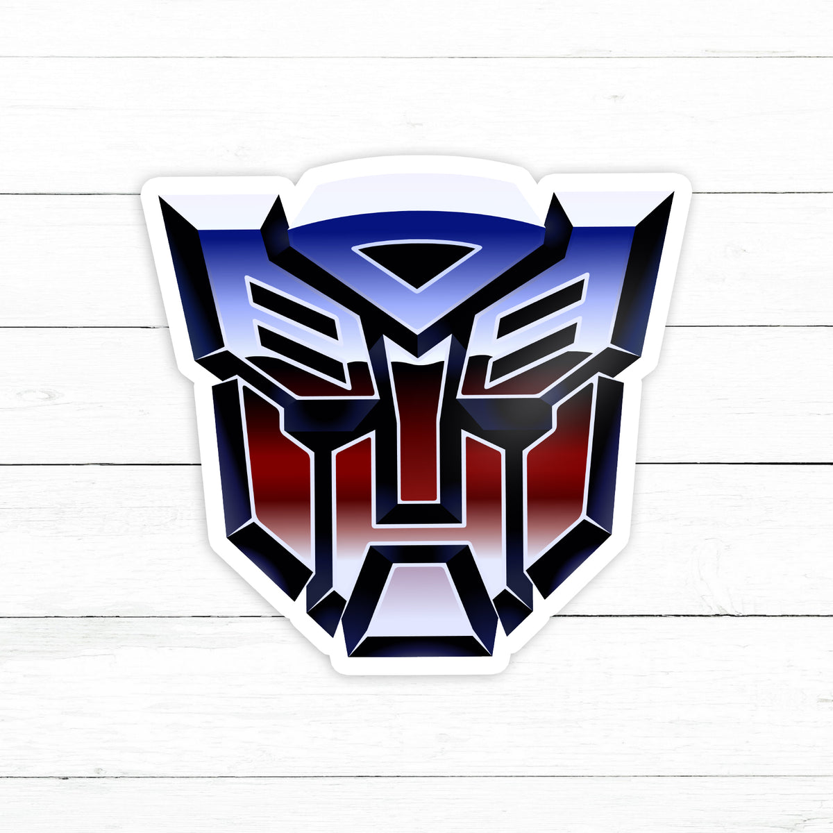Transformers Sticker | Waterproof Vinyl Decal | 3in – CustomStickers.com