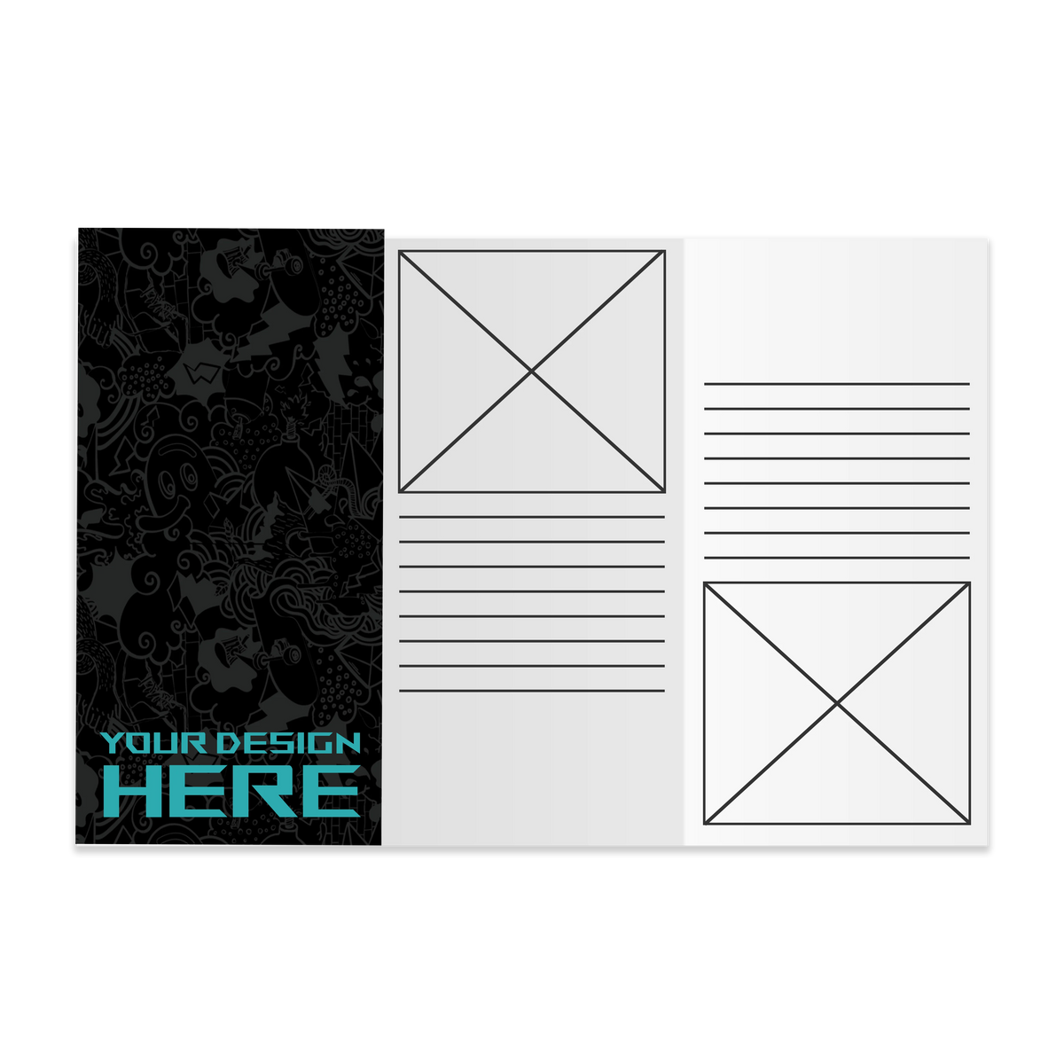 Tri-Fold Brochures | Custom Brochure Printing – CustomStickers.com
