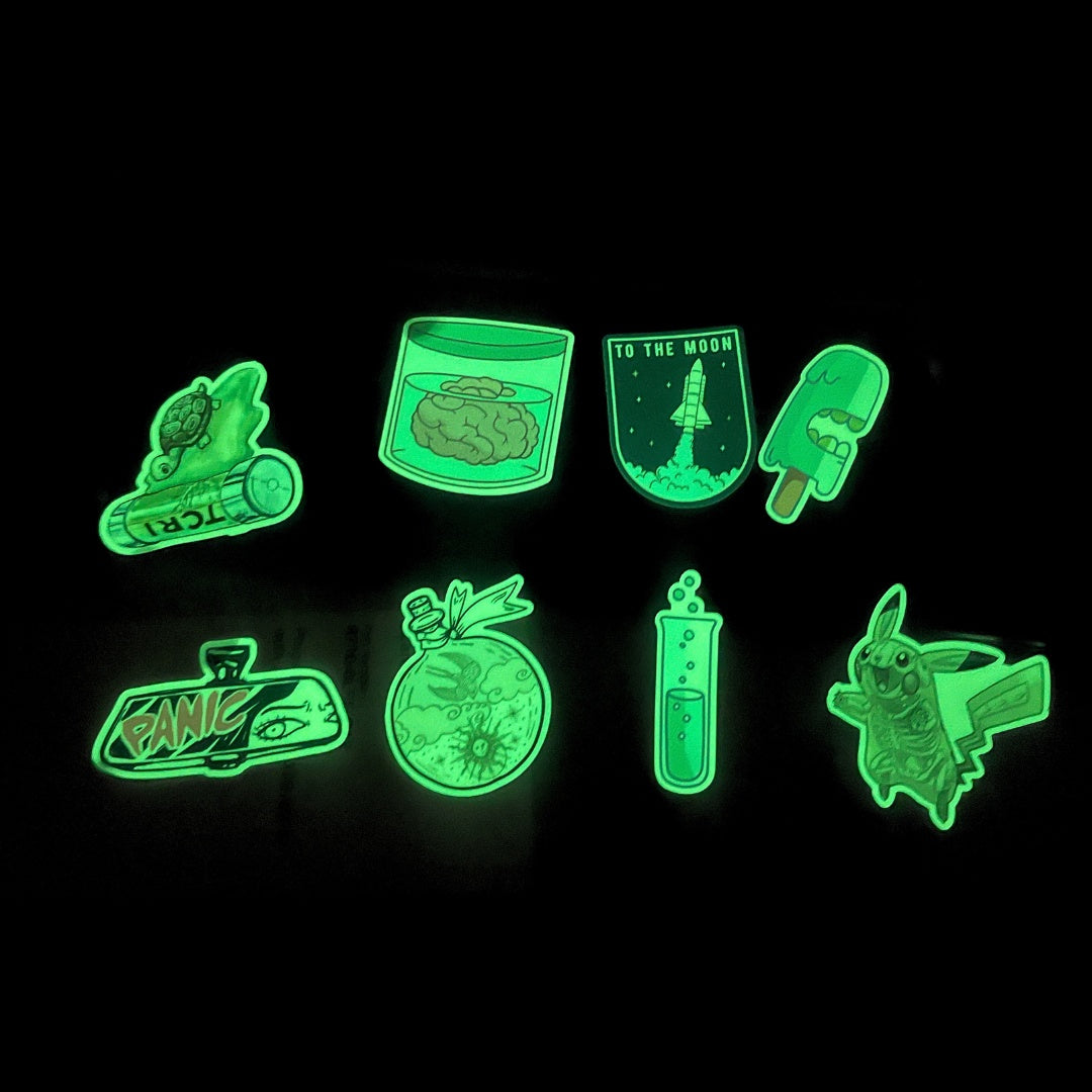 Custom Glow in the Dark Stickers | High Quality Stickers