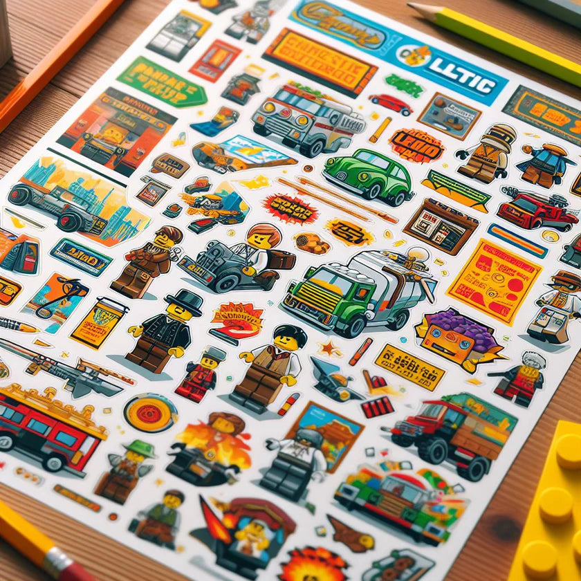 Lego Stickers | High Quality Custom Lego Stickers – CustomStickers.com