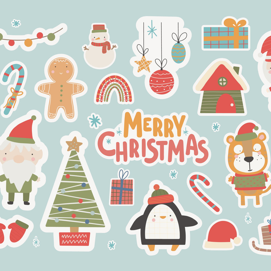 Christmas Stickers | Holiday Stickers – CustomStickers.com