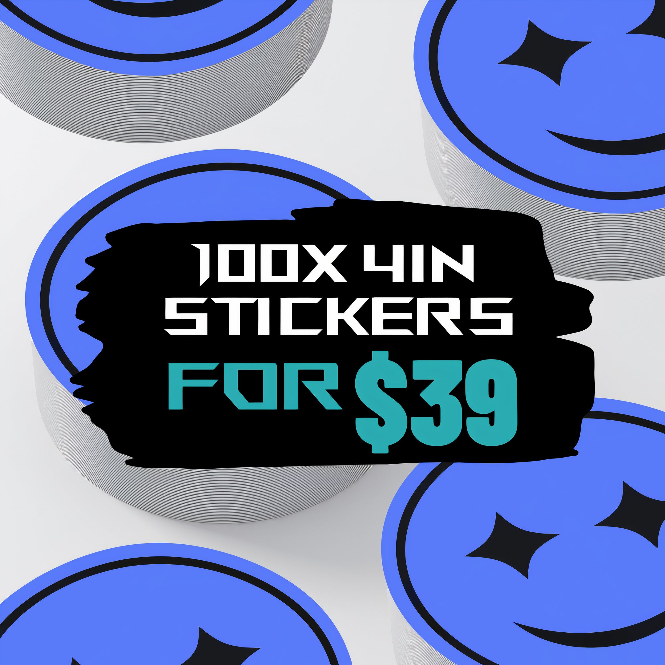 Dickies Sticker Sheet – 8.25 X 4 Inches, Three Decals, Skateboard Stickers