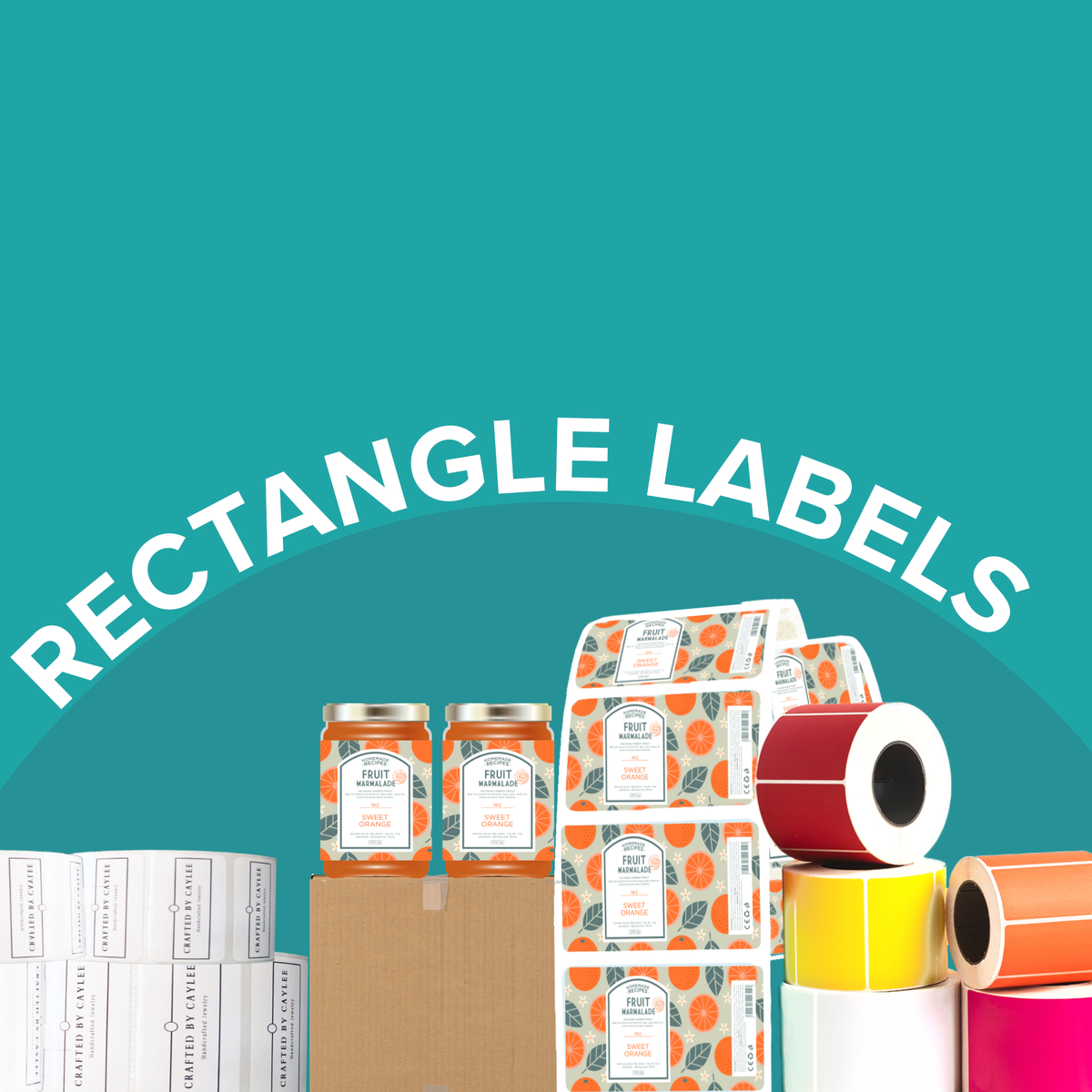 Rectangle Roll Labels – CustomStickers.com