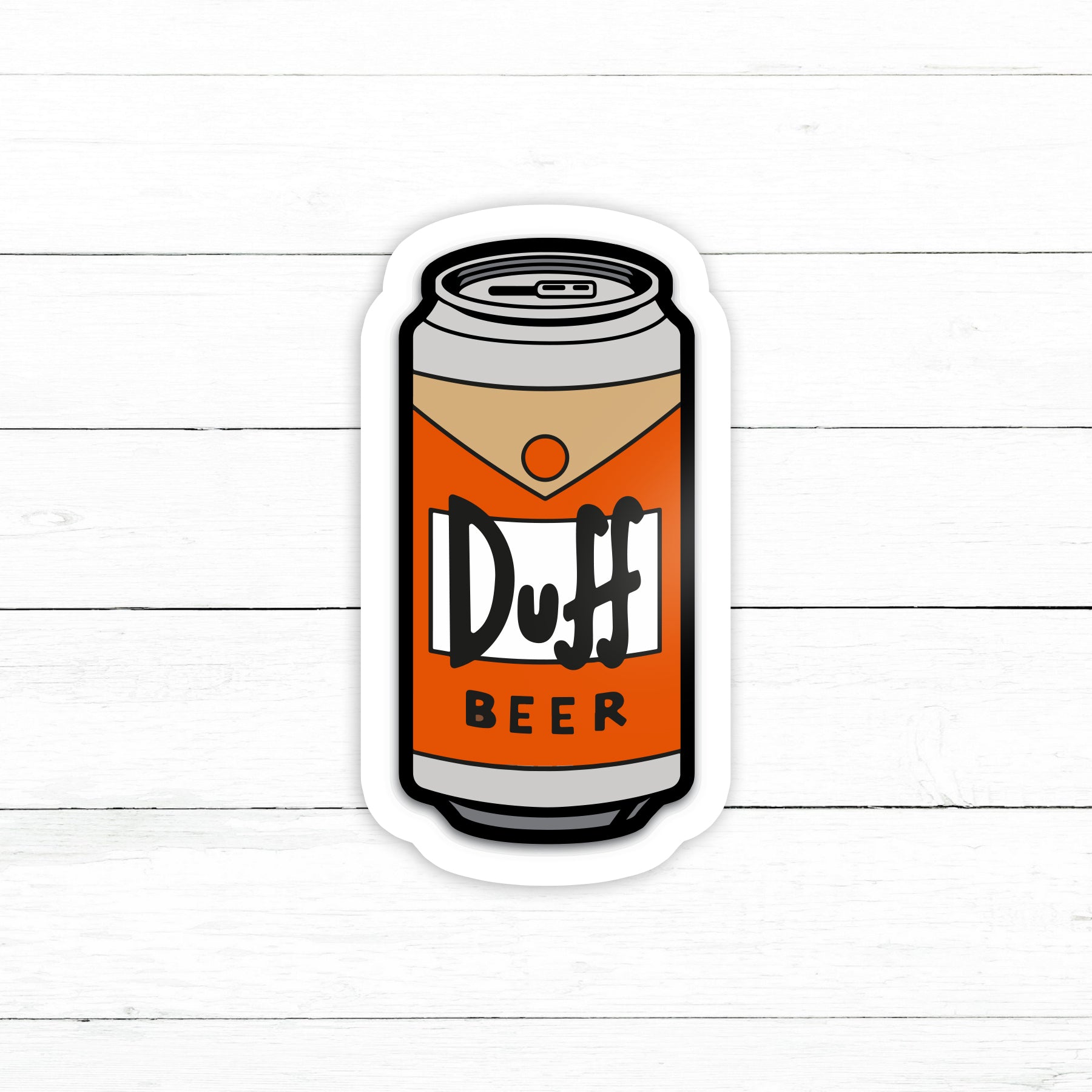Duff Beer Logo Circle
