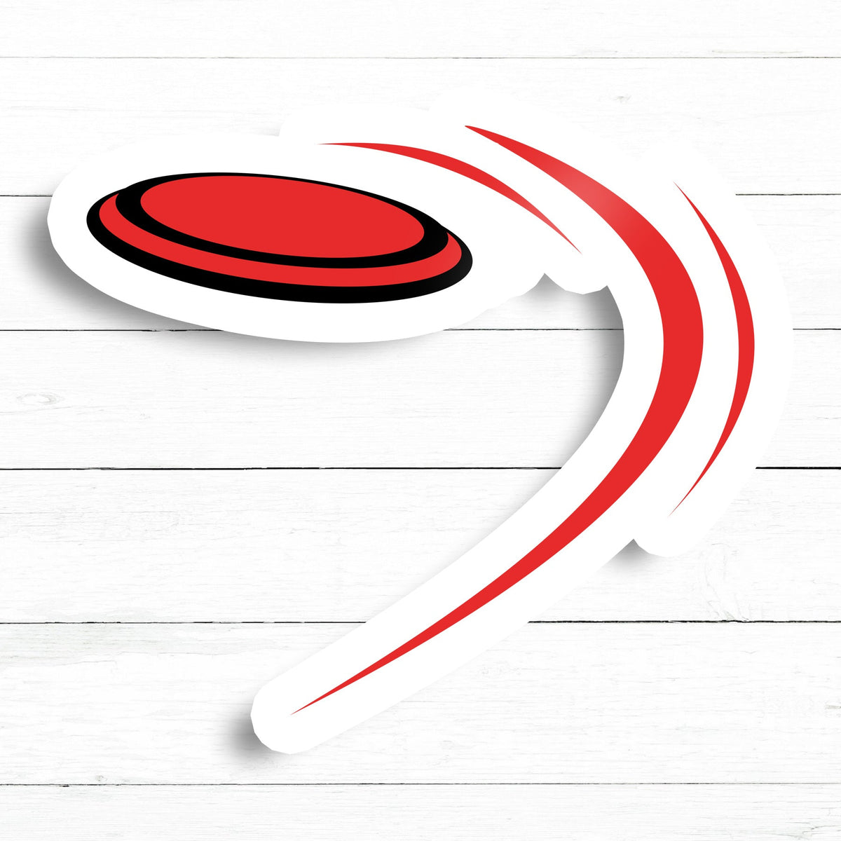 Disc Design Sticker Disc Golf Sticker | Frisbee Golf Disc | 3in – CustomStickers.com
