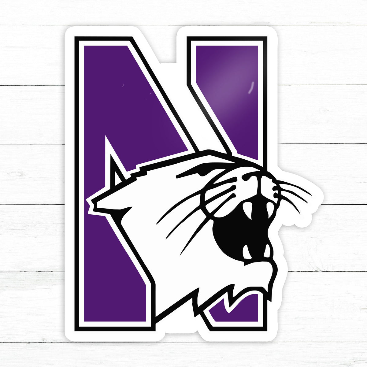 Northwestern University Sticker | Waterproof Vinyl Decal | 3in ...