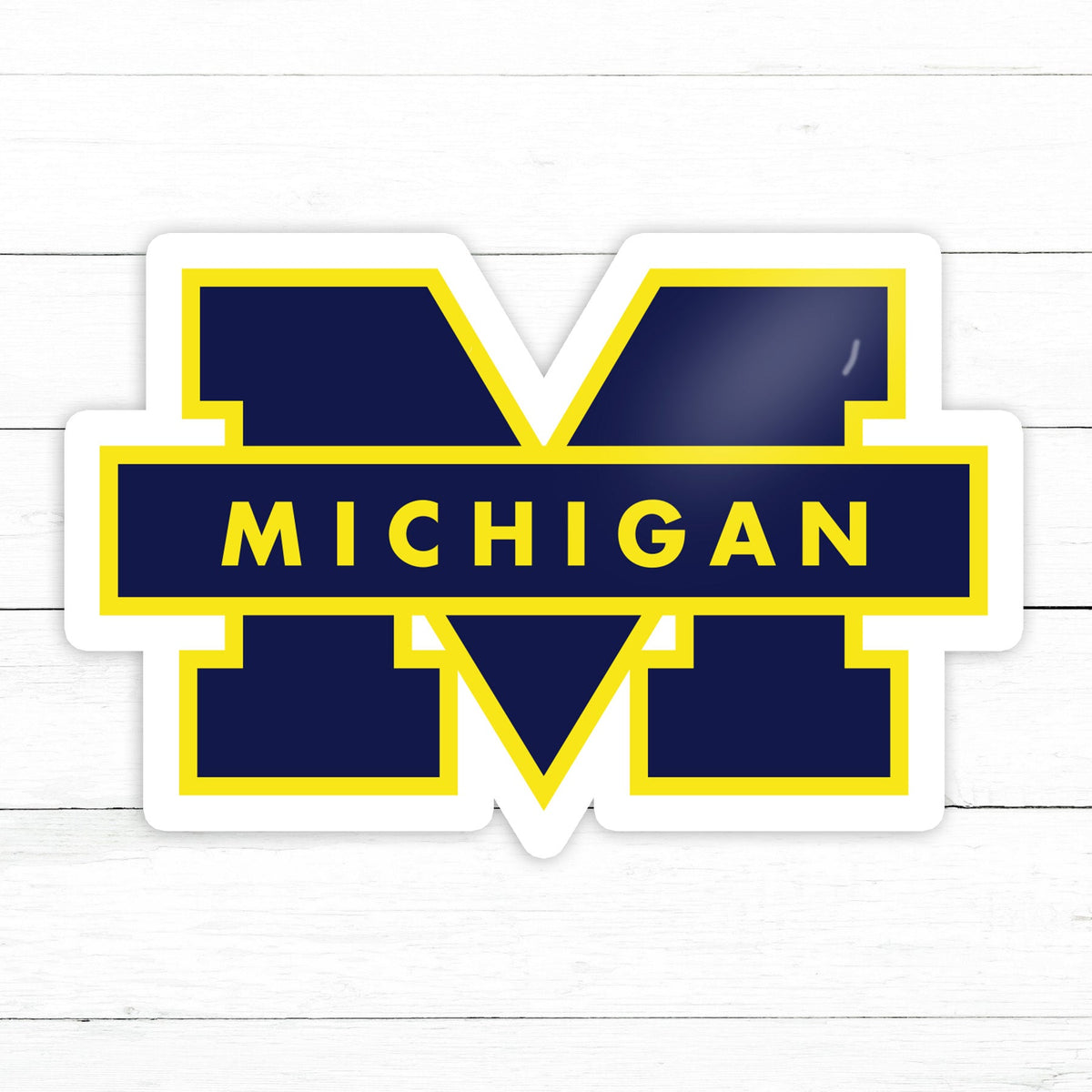 University of Michigan Sticker | Waterproof Vinyl Decal | 3in ...