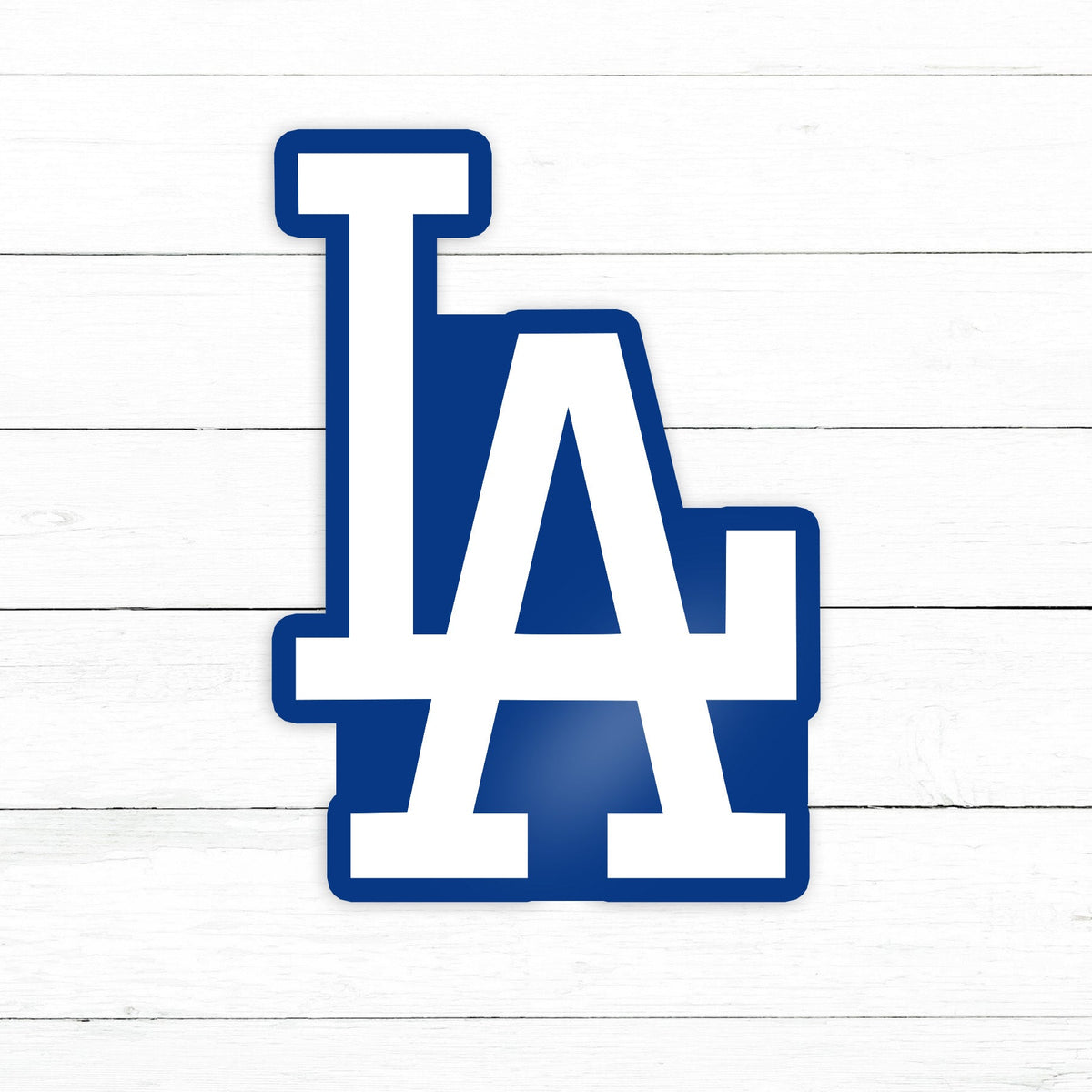 LA Dodgers Sticker | Waterproof Vinyl Decal | 3in – CustomStickers.com