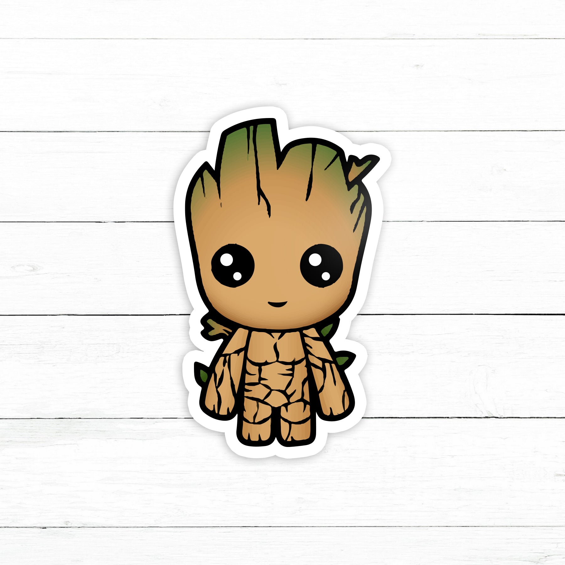 Groot Sticker Baby Groot Sticker | Waterproof Vinyl Decal | 3in – CustomStickers.com