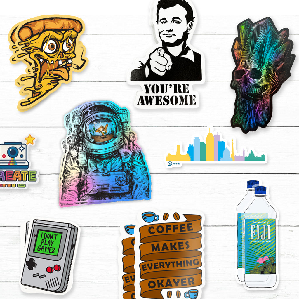 Sample Sticker Pack | Explore Our Stickers – CustomStickers.com