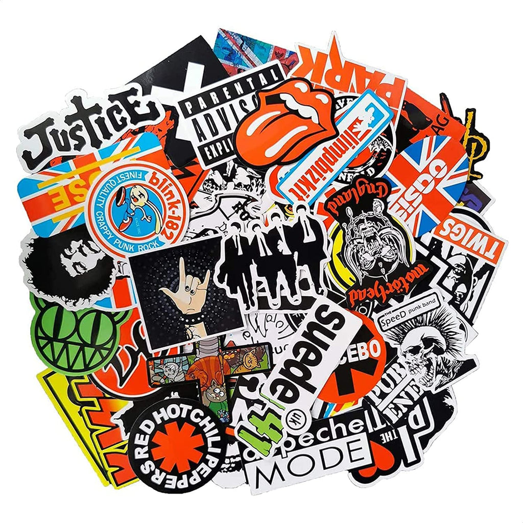 Band Stickers | Waterproof Music Stickers – CustomStickers.com