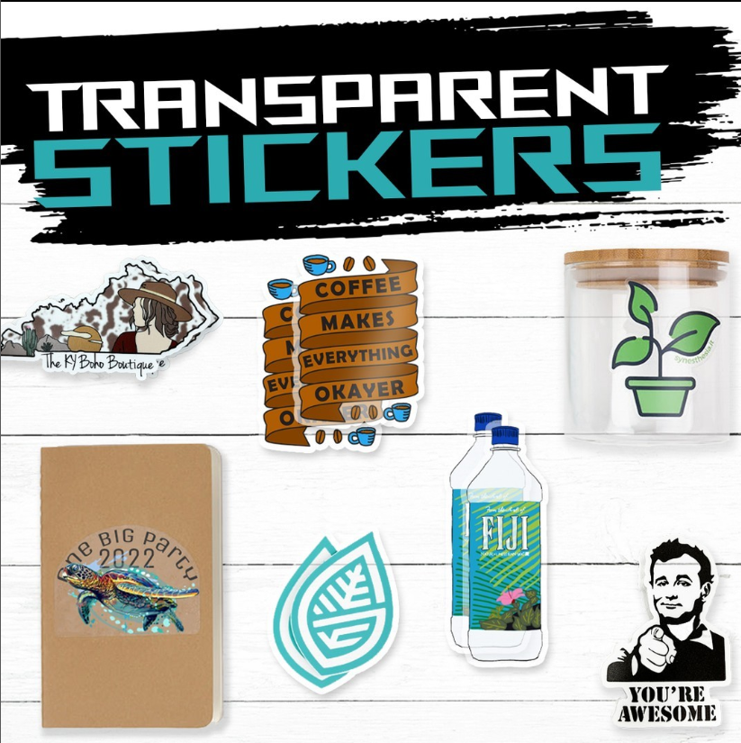 Clear Stickers | High Quality Transparent Stickers | CustomStickers.com